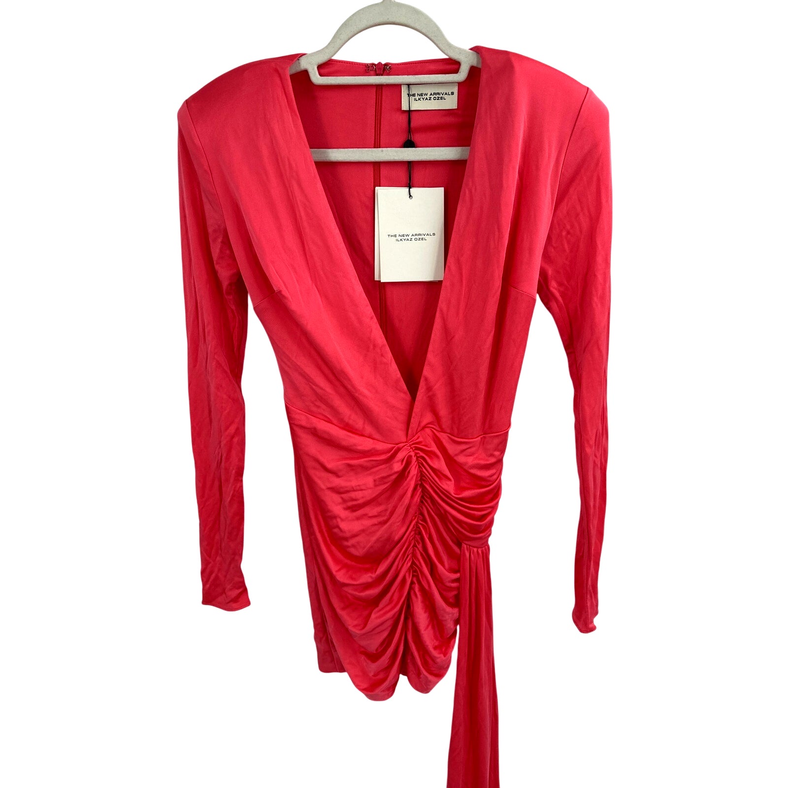 The New Arrivals Ilkyaz Ozel Pink Odyssey Azure Mini Dress Size 34 Xs — image 8 of 8